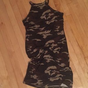 Army kind of style dress.
